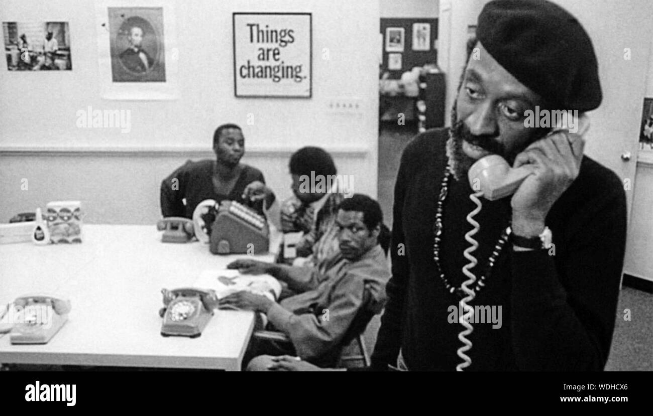 PUTNEY SWOPE 1969 Herald Produktionen Film mit Arnold Johnson auf der rechten Seite Stockfoto