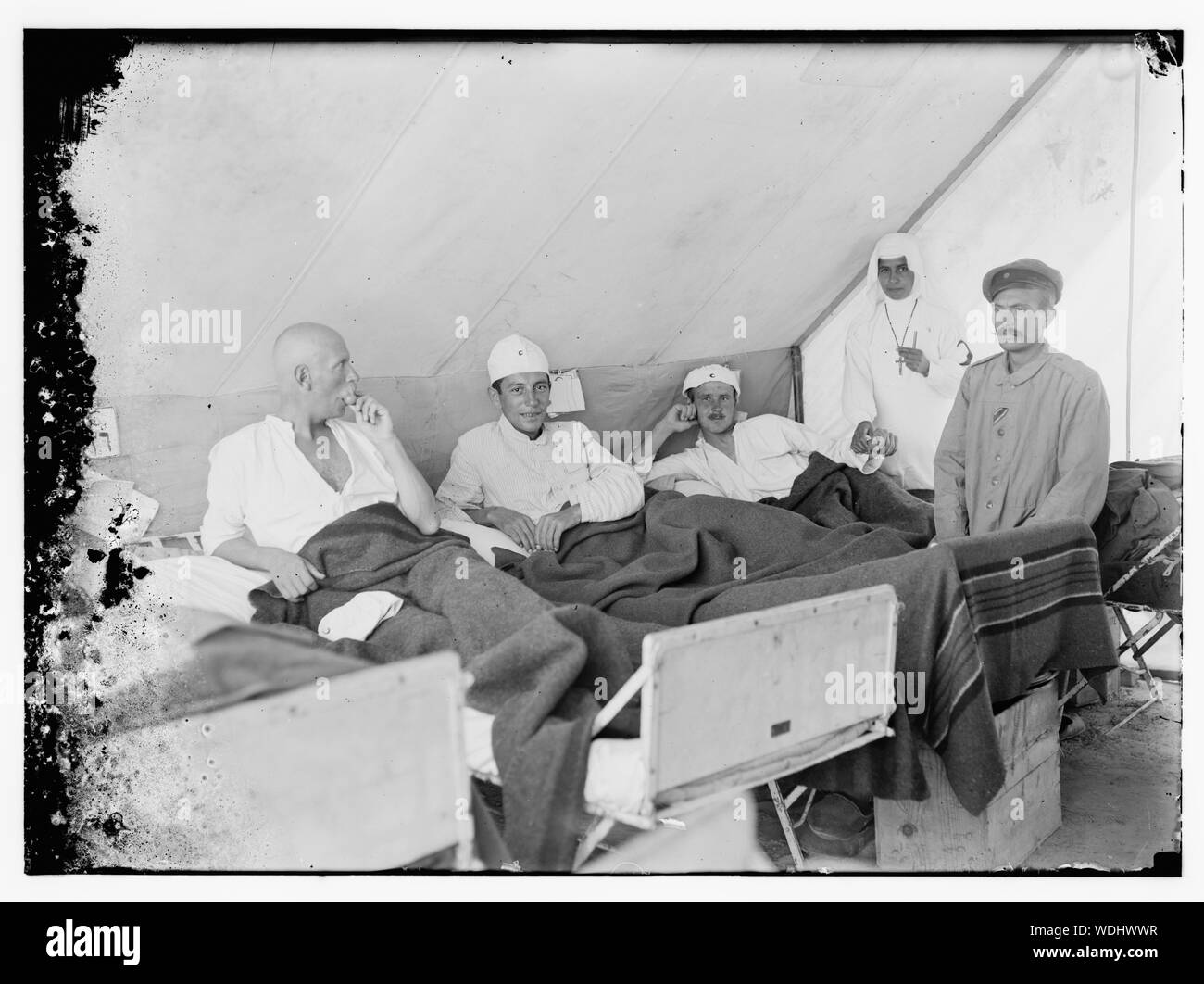 Deutsche Patienten Abstract / Medium: G. Eric und Edith Matson Fotosammlung Stockfoto