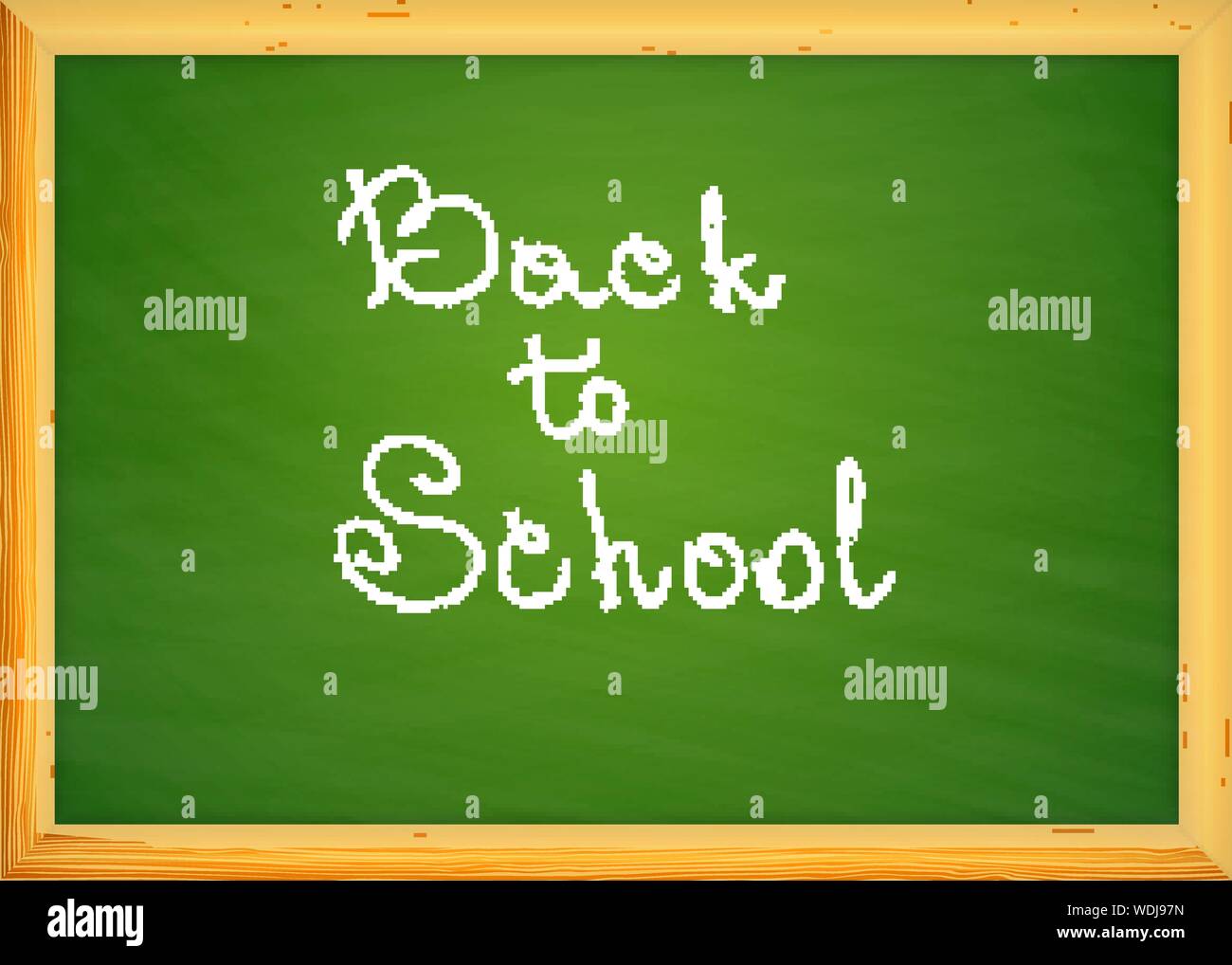 Zurück zu Schule vector Hintergrund Stock Vektor