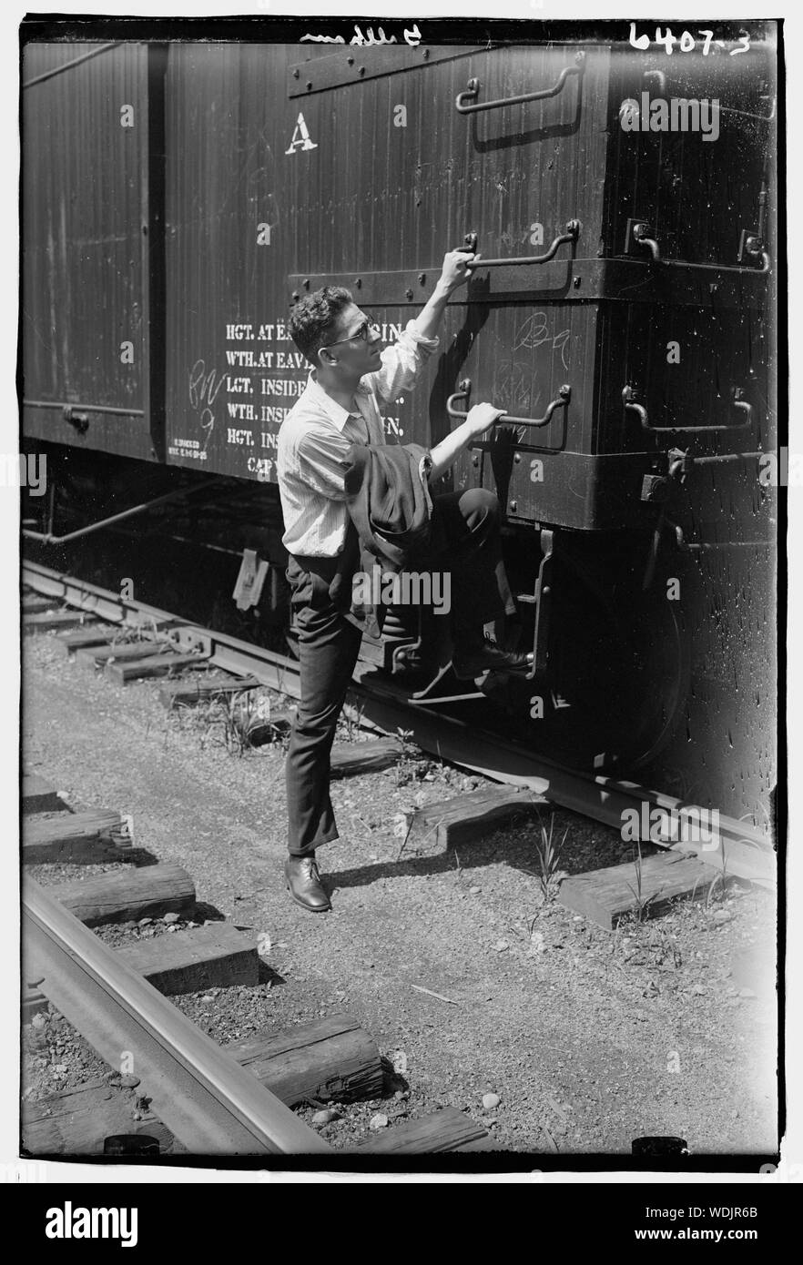 Gillham Abstract / Medium: 1 Negativ: Glas 5 x 7 in. oder kleiner. Stockfoto