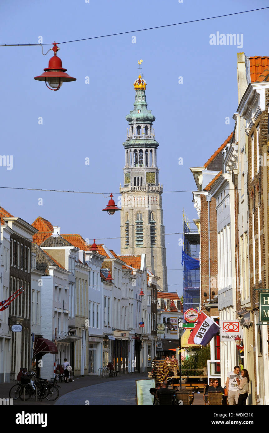 Middelburg, Zeeland, Niederlande, Europa Stockfoto