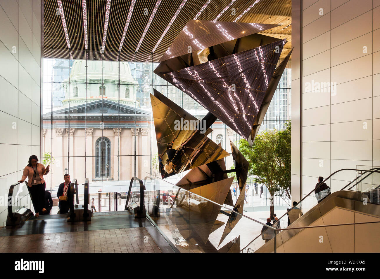 Comcast Center Gebäude in Philadelphia PA Stockfoto