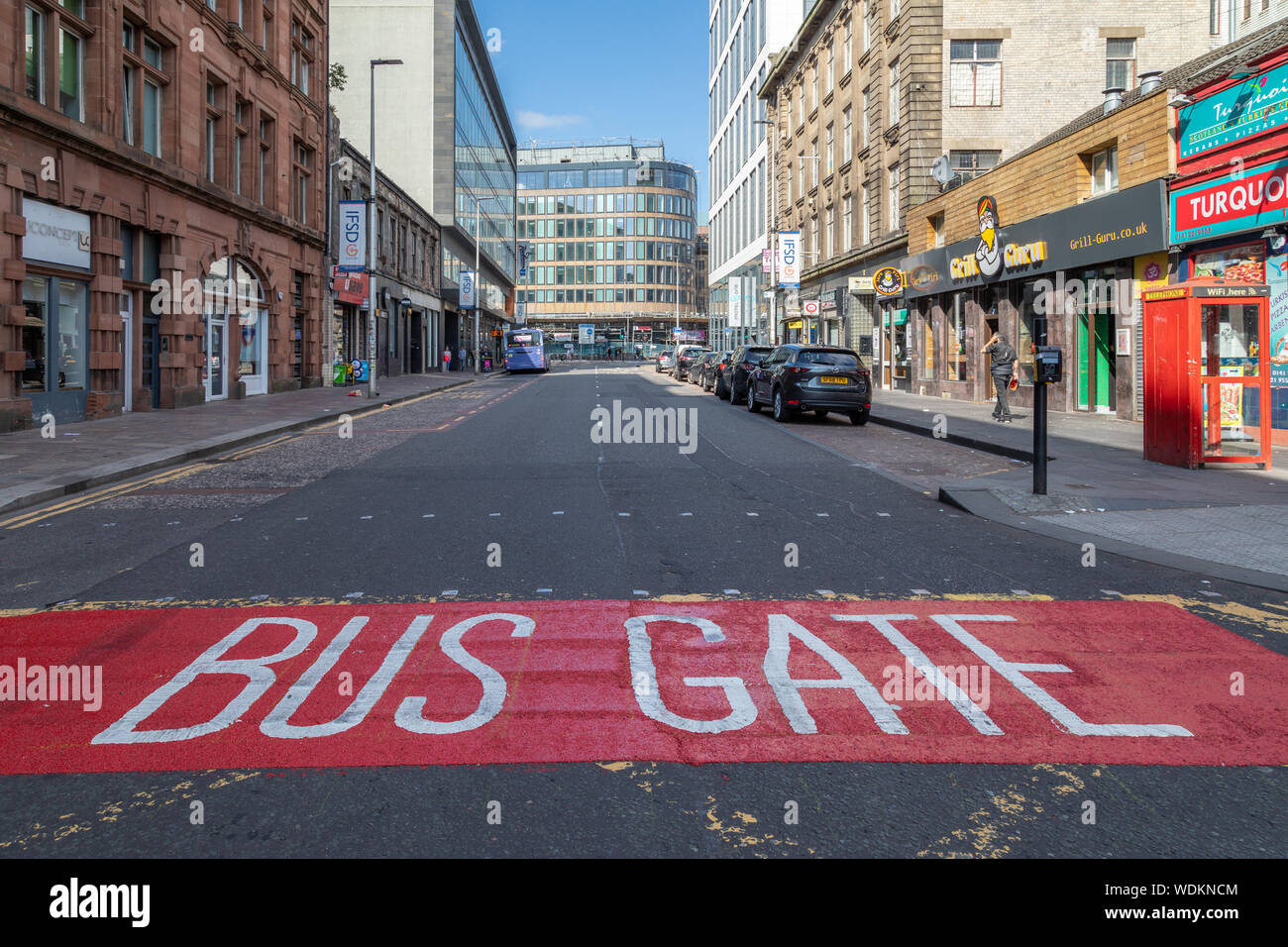 Glasgow lez zone Fotos und Bildmaterial in hoher Auflösung Alamy
