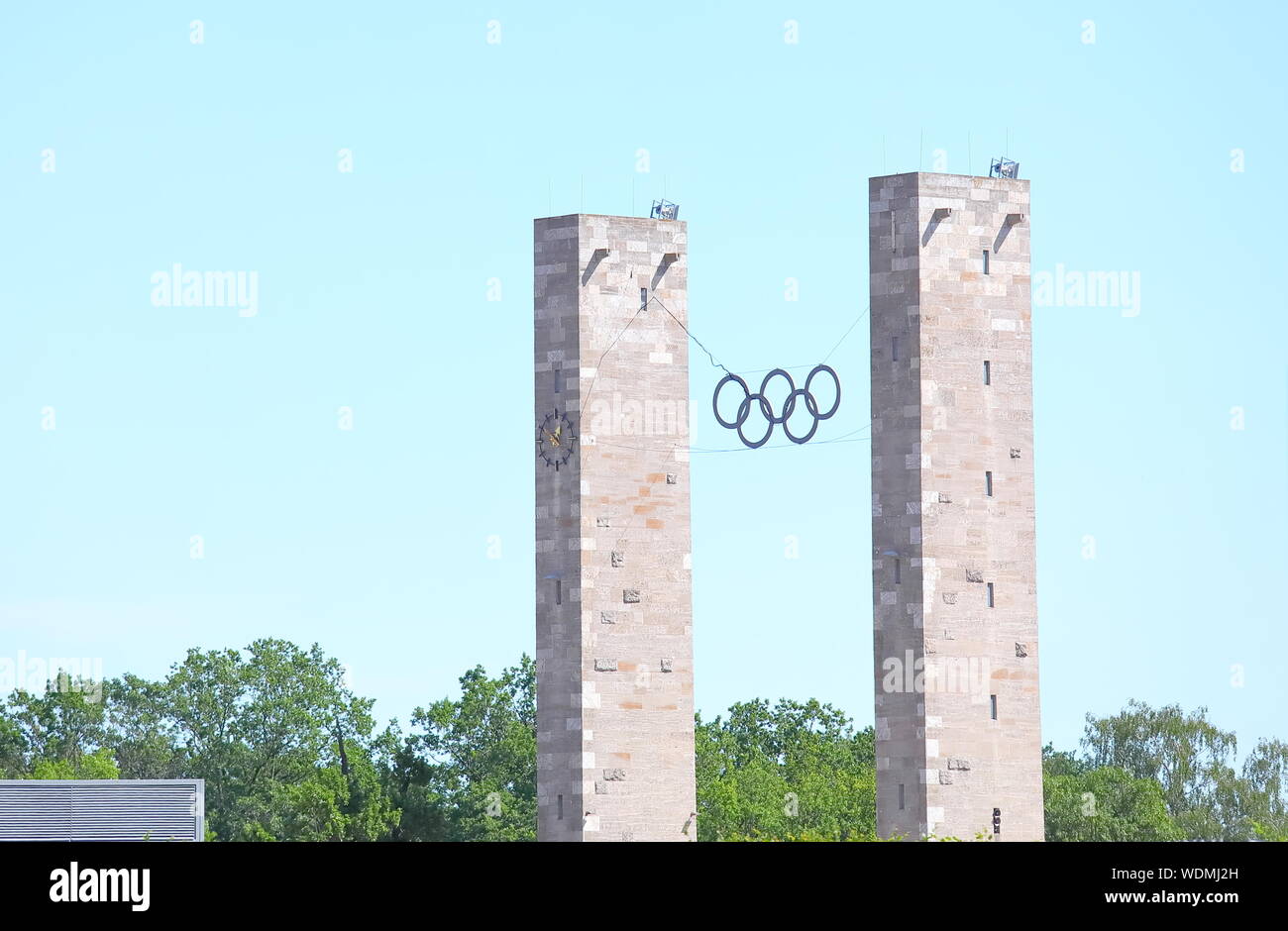 Olympiastadion Olympiastadion Berlin Deutschland Stockfoto