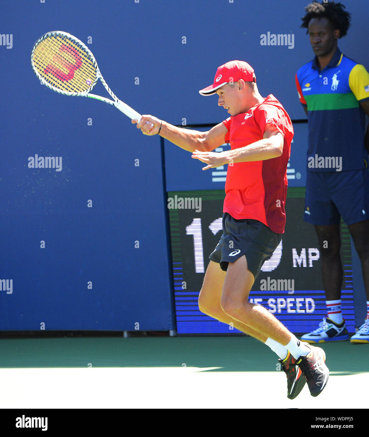 New York Flushing Meadows US Open 2019 29/08/19 Tag 4 Alex De Minaur (AUS) in der zweiten Runde Foto Anne Parker International Sport Fotos Ltd/Alamy leben Nachrichten Stockfoto