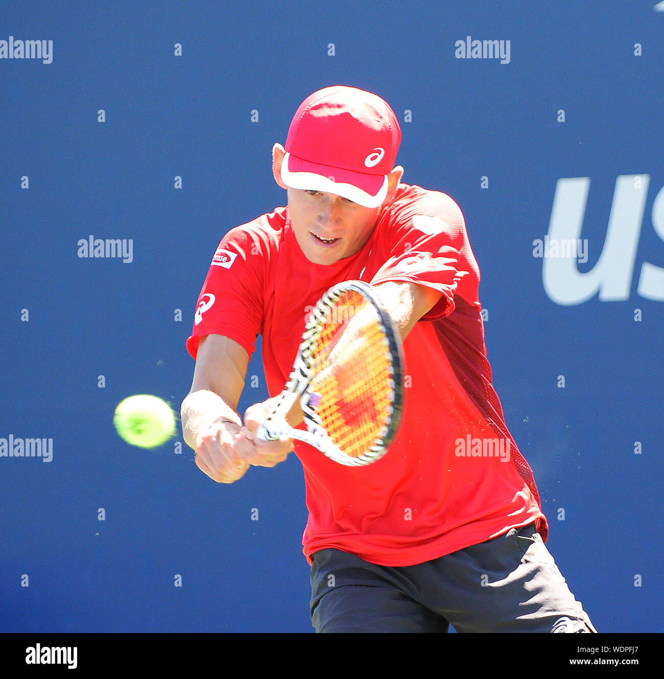New York Flushing Meadows US Open 2019 29/08/19 Tag 4 Alex De Minaur (AUS) in der zweiten Runde Foto Anne Parker International Sport Fotos Ltd/Alamy leben Nachrichten Stockfoto