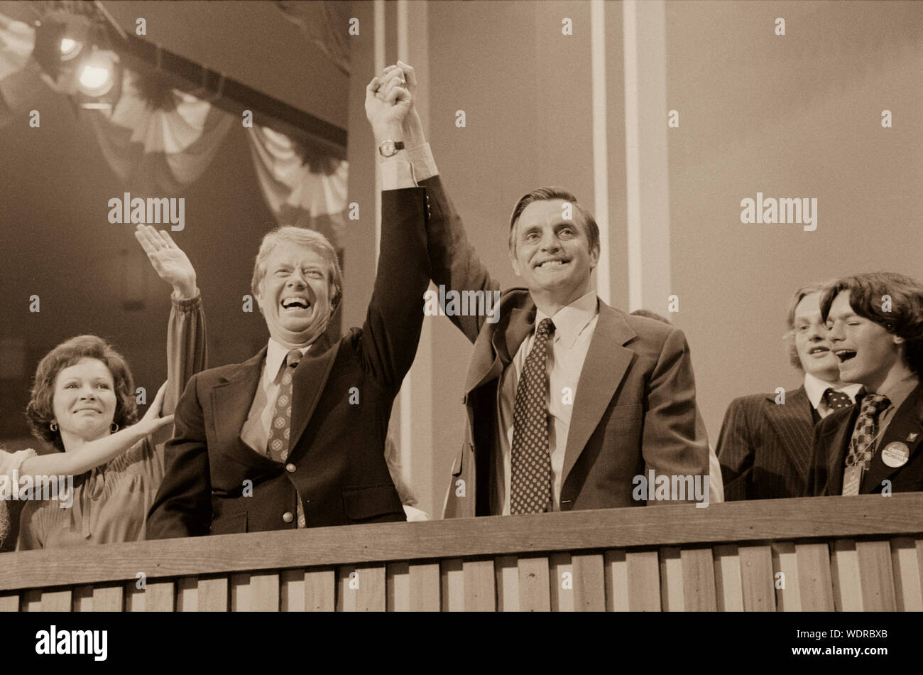 Präsident Jimmy Carter Stockfoto