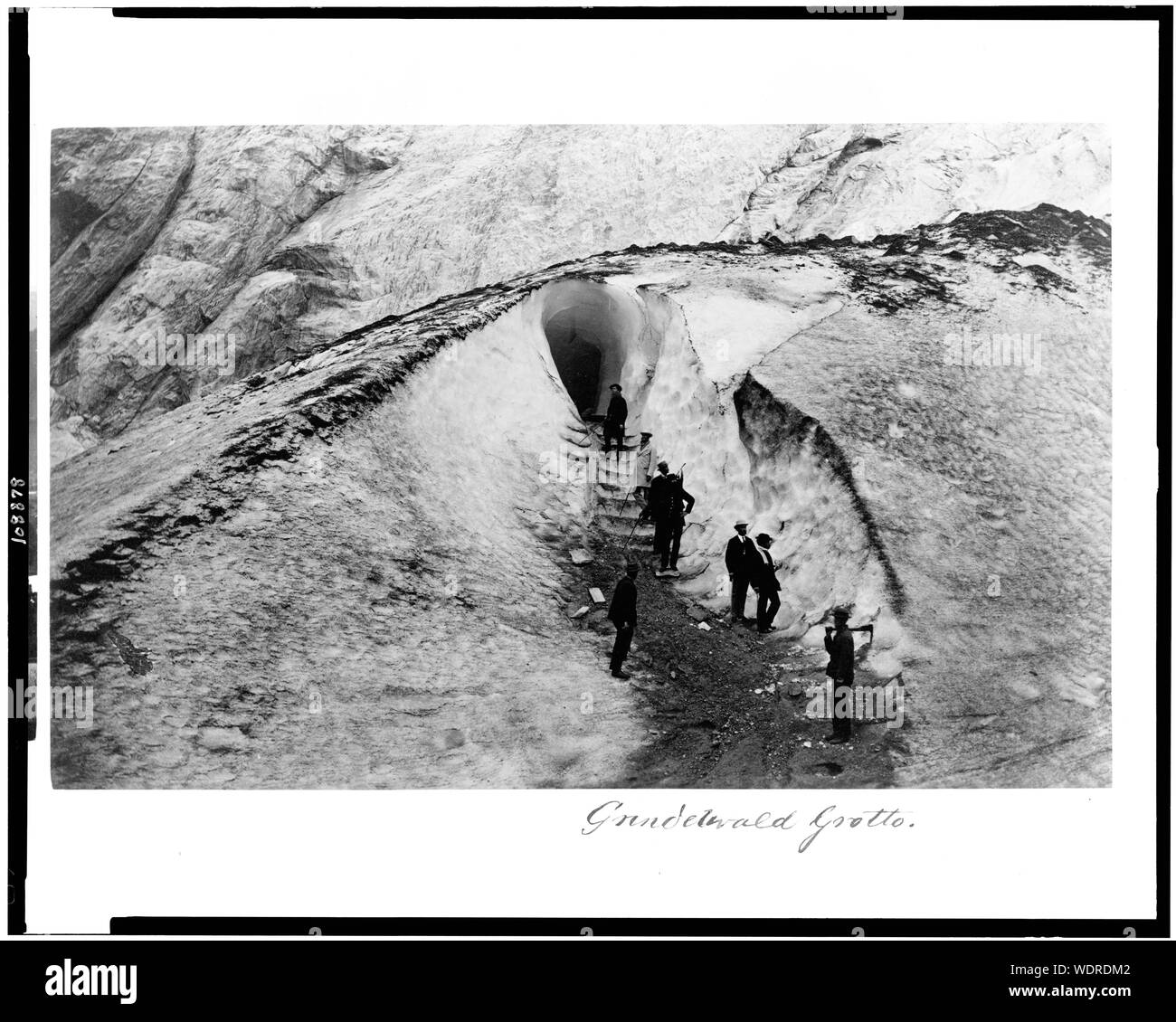 Grindelwald Grotte Abstract / Medium: 1 Foto: Eiweiß. Stockfoto