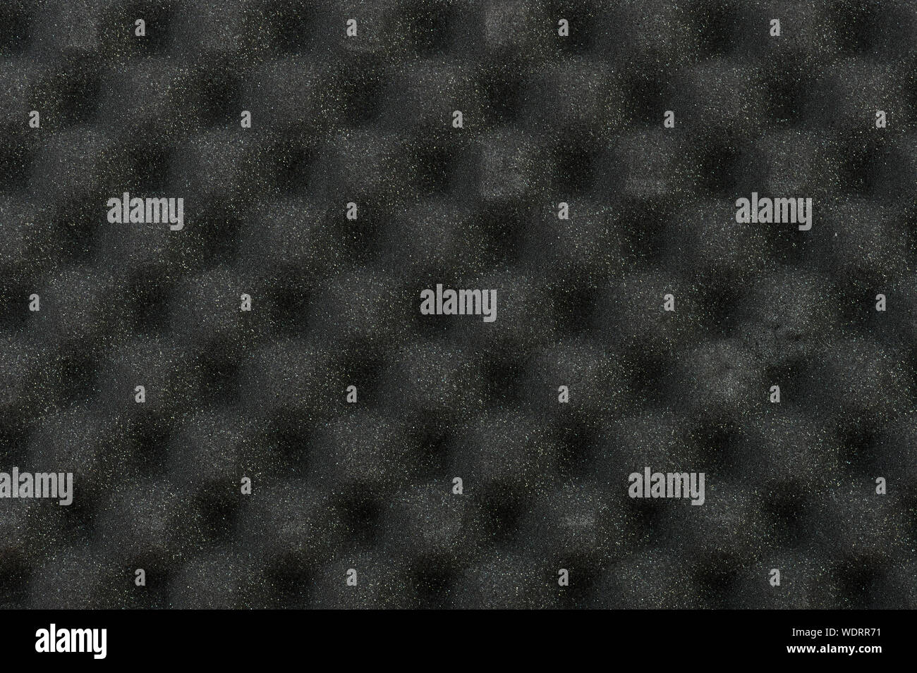 Grau soft pyramid Muster Hintergrund. Oberfläche der Leiste Audio Stockfoto