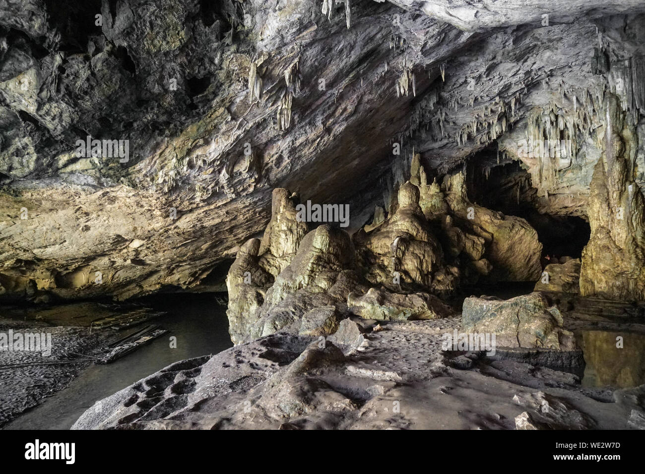 Lod Höhle in der Nähe von Pai, im Norden von Thailand Stockfoto