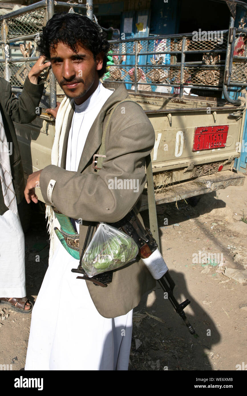 KHAT IN JEMEN Stockfoto