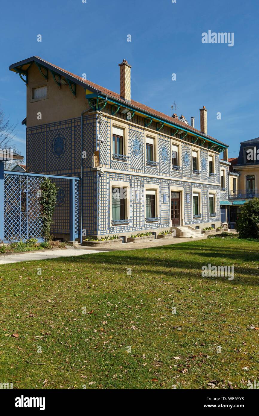 Frankreich, Meurthe et Moselle, Nancy, École de Nancy Museum zu Nancy Jugendstil gewidmet als Ecole de Nancy im ehemaligen Eugne Corbin's House, war einer der großen Wohltäter des Art Noveau in Nancy Stockfoto