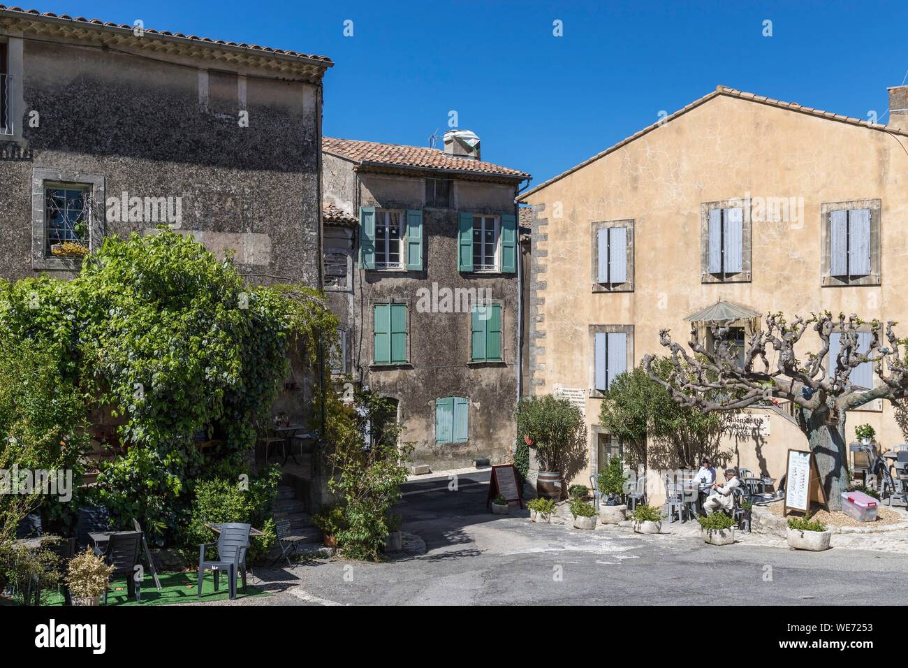 Frankreich, Vaucluse, regionalen Naturpark Luberon, Saignon Stockfoto