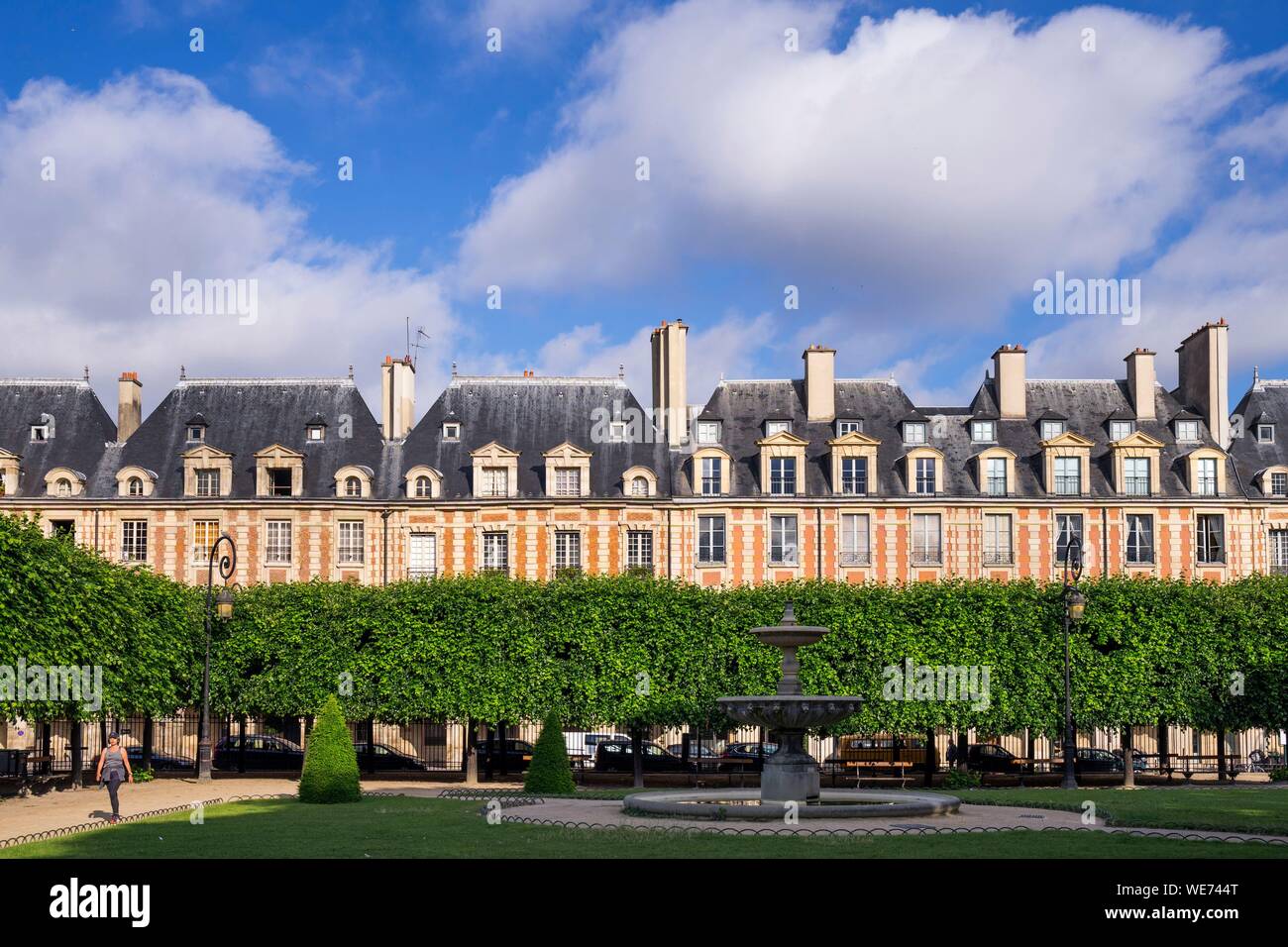 Frankreich, Paris, Place des Vosges Stockfoto