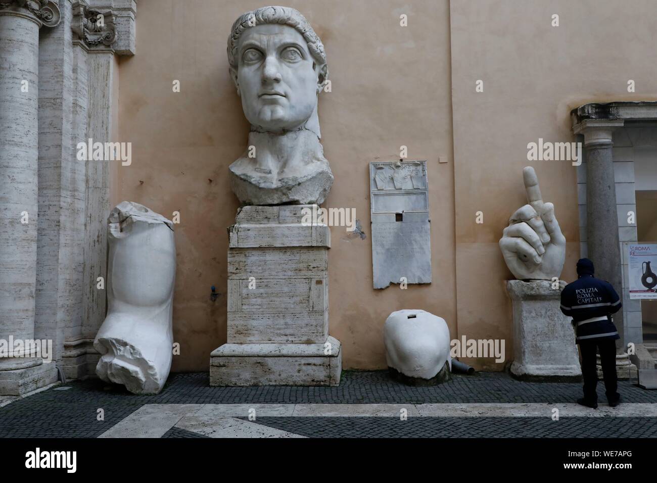 Italien, Lazio, Roma, Capitol Museum Stockfoto