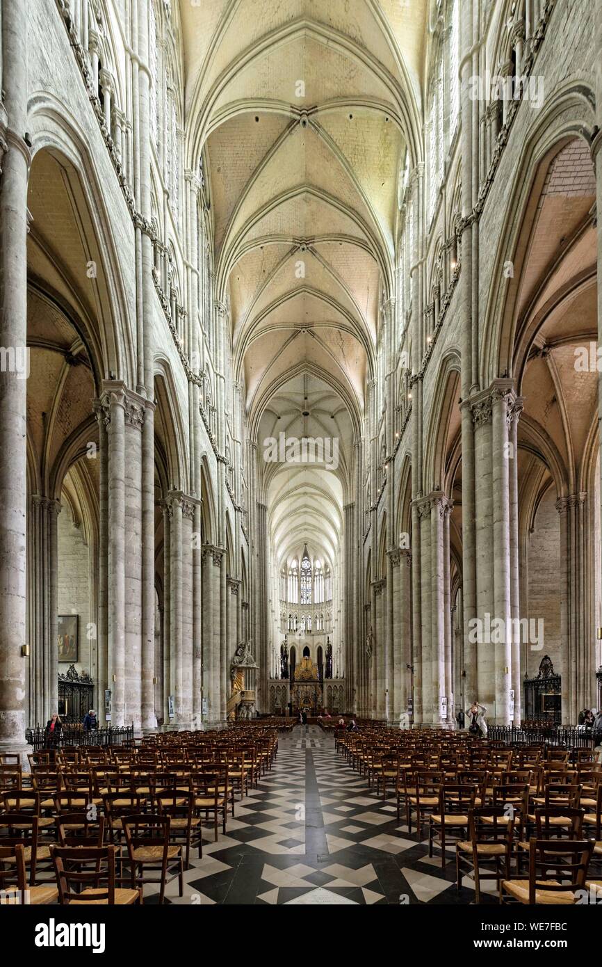 Frankreich, Picardie, Amiens, die Kathedrale NotreDame, das Juwel der