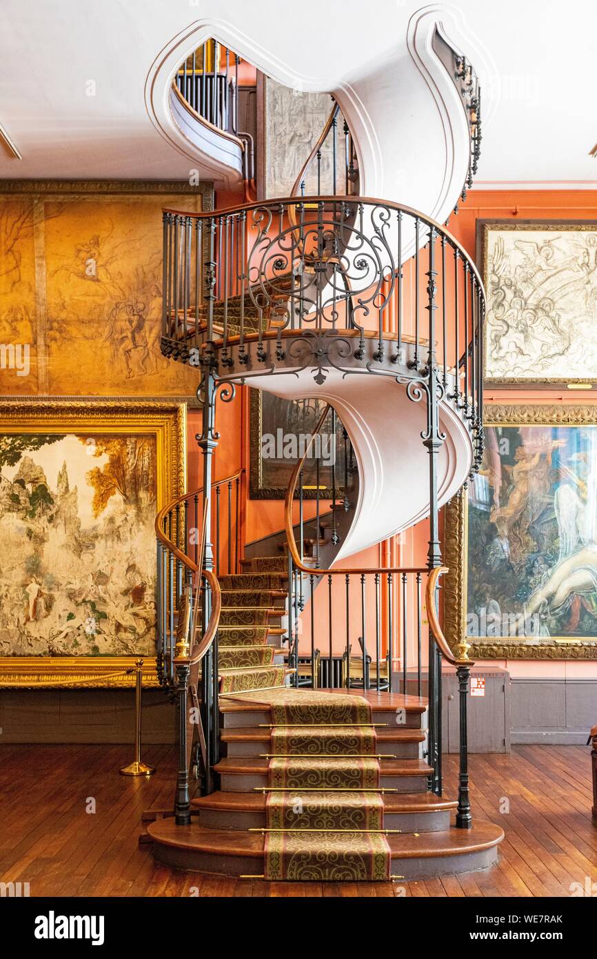 Frankreich, Paris, Nouvelle Athenes Bezirk, Gustave Moreau Museum Stockfoto