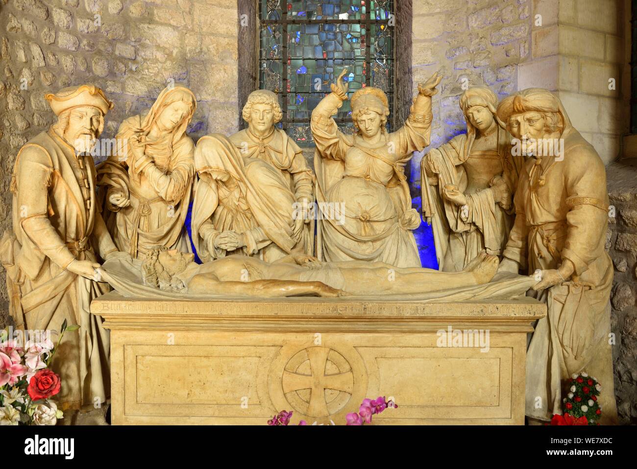 Frankreich, Paris, Reims, Saint Remi Basilika, dem Schauplatz der Bestattung von Saint Remi Stockfoto