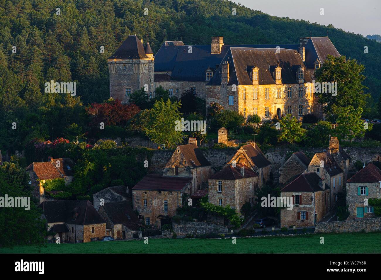 Frankreich, Dordogne, Berbiguières, Schloss von Berbiguières Stockfoto