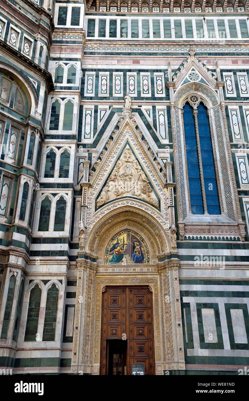 Italien, Toskana, Florenz, Weltkulturerbe der UNESCO, die Kathedrale von Santa Maria Del Fiore Stockfoto