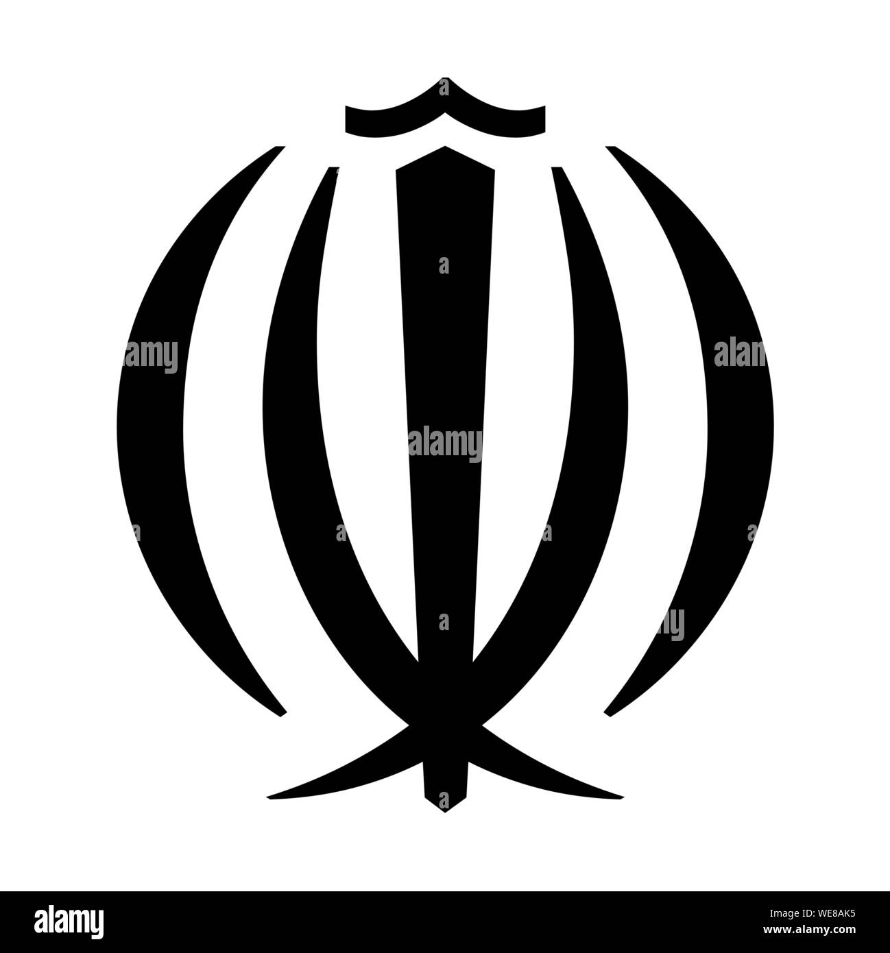 Farsi Symbol Abbildung Stock Vektor