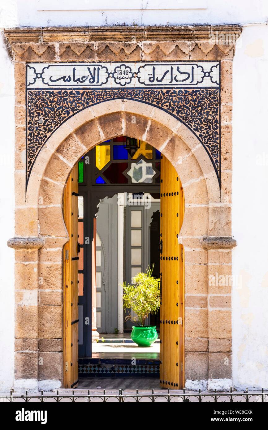 Marokko, Casablanca, Habous Bezirk Stockfoto