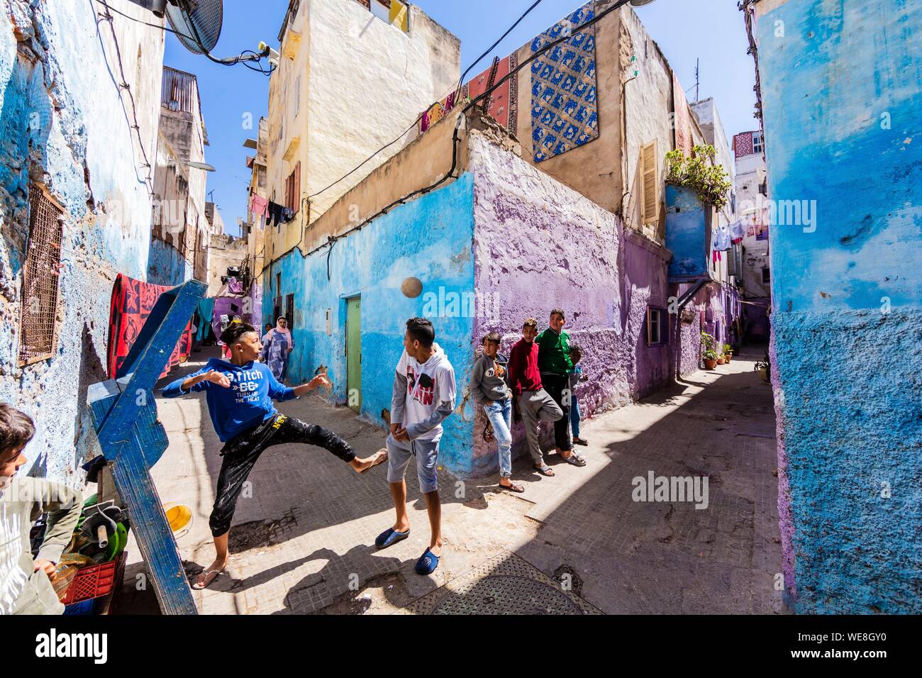 Marokko, Casablanca, alten Medina Stockfoto