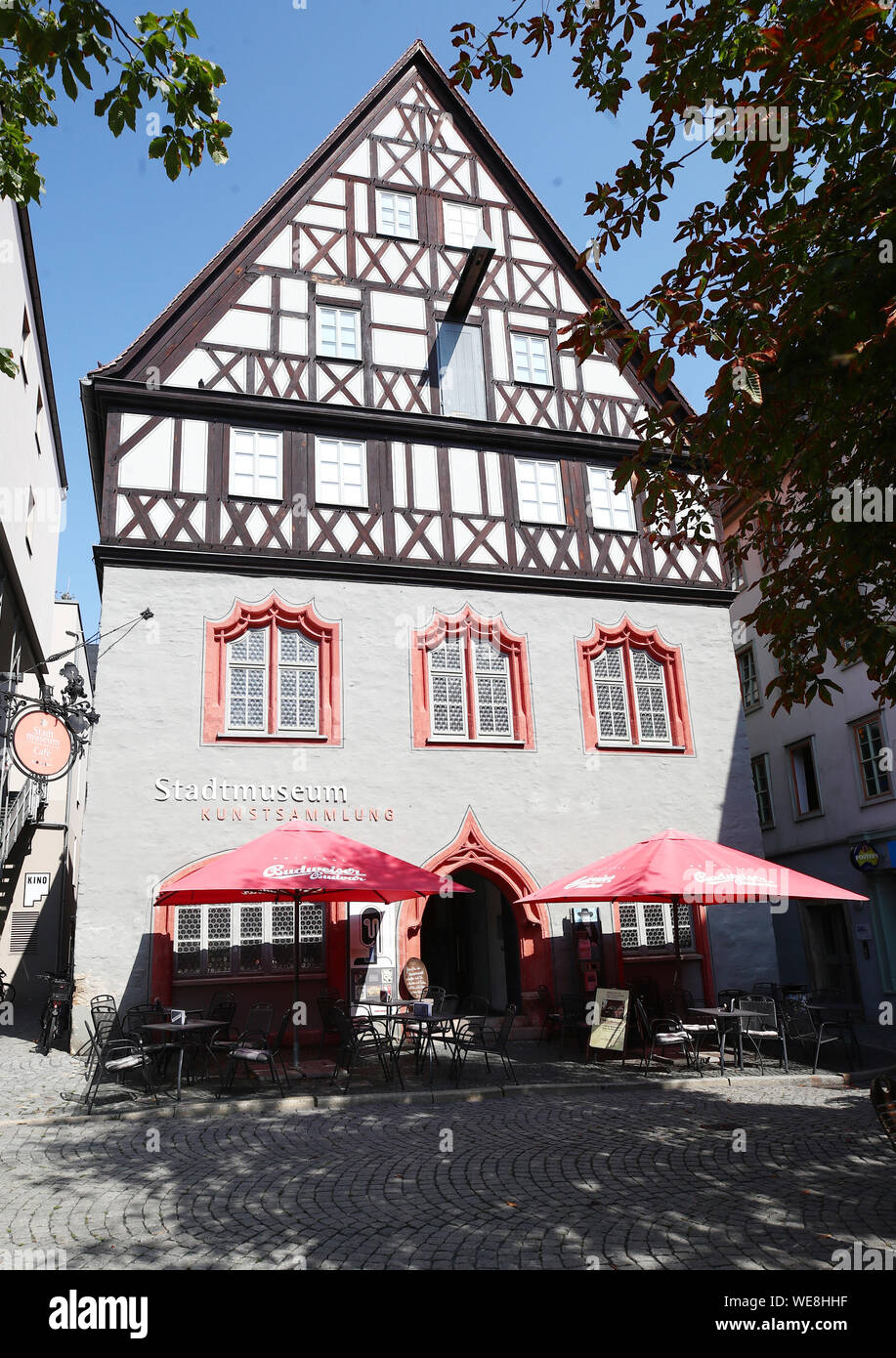 Jena, Deutschland. 30 Aug, 2019. Das Stadtmuseum am Marktplatz. Credit: Bodo Schackow/dpa-Zentralbild/dpa/Alamy leben Nachrichten Stockfoto