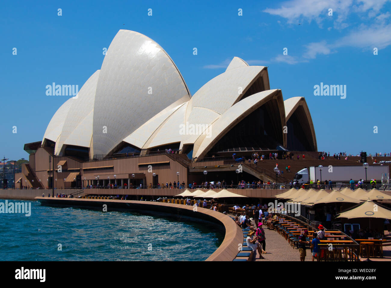 Australien, Sydney wunderschöne Landschaft, berühmtes Opernhaus Stockfoto