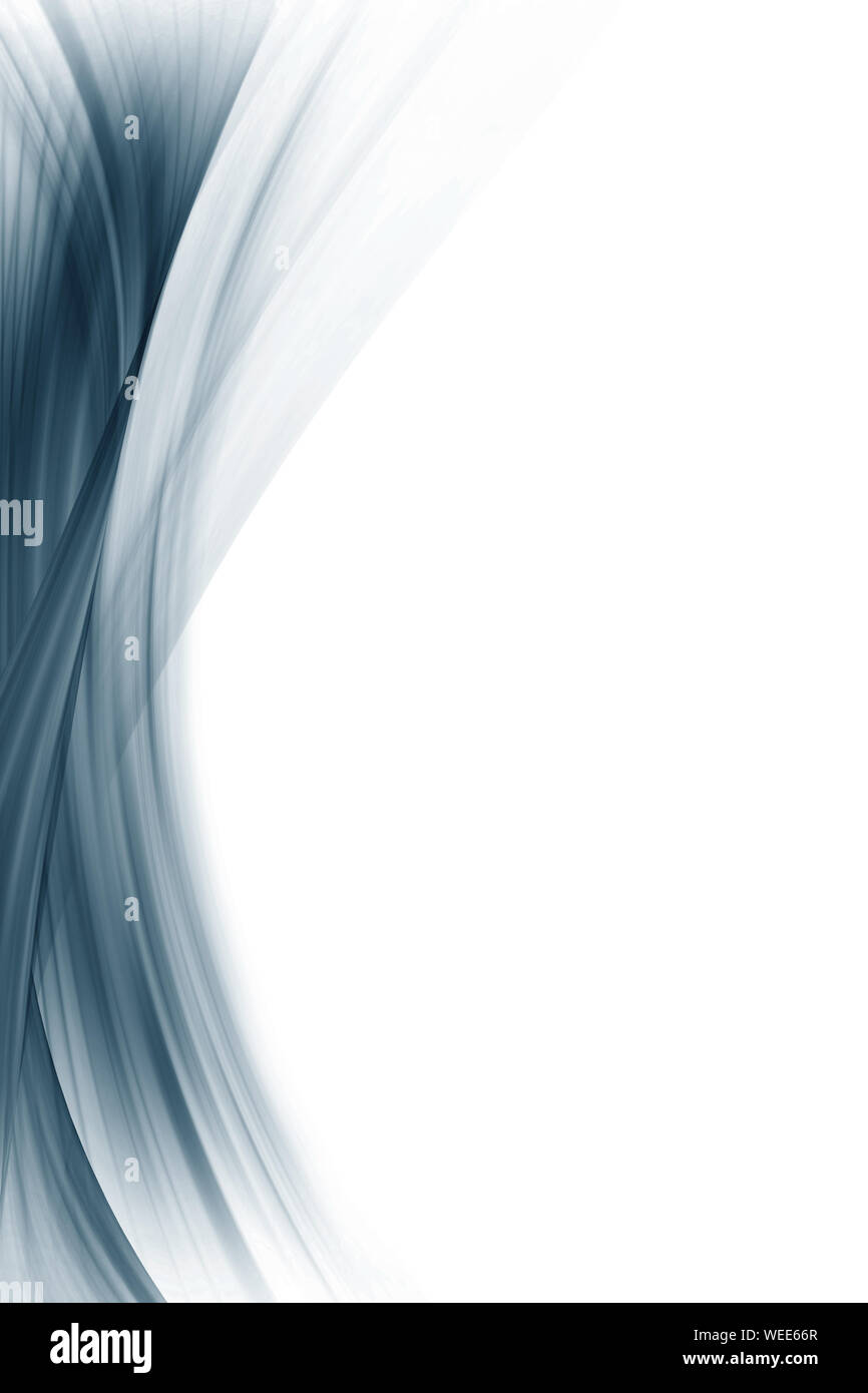 Abbildung: schwarz mit blauen Gradienten dynamischen Hintergrund Stockfoto