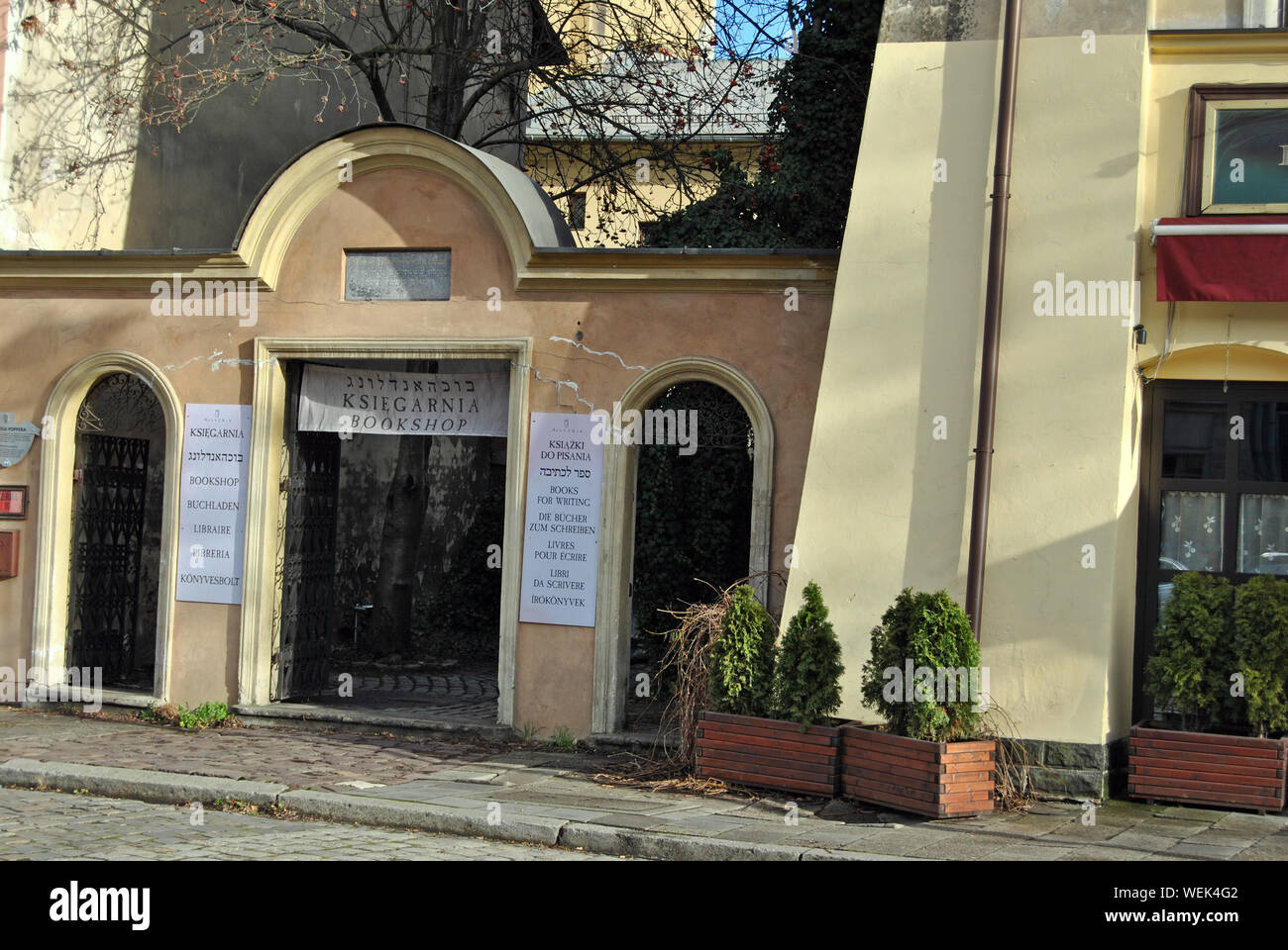 Krakau, Polen. Das Ghetto Stockfoto