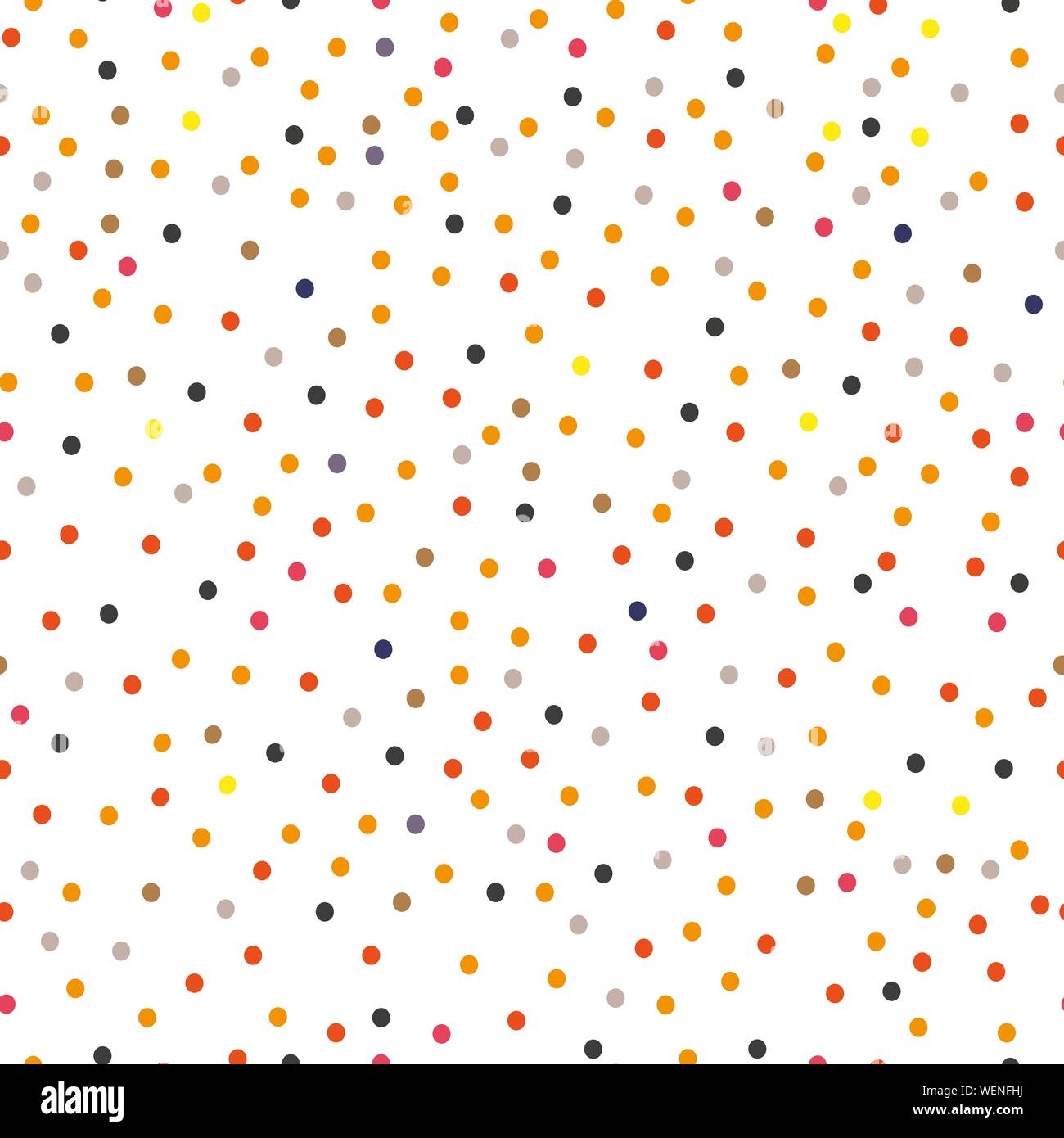 Nahtlose Muster. Multi-farbige Kreise auf weißem Hintergrund. Textur. Vektor Stock Vektor