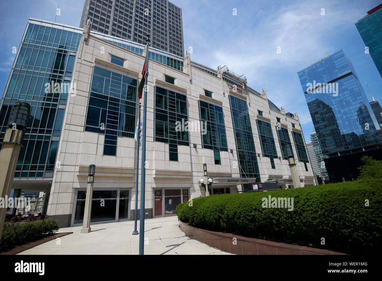 Universität von Chicago gsb gleacher Center Chicago Illinois Vereinigte Staaten von Amerika Stockfoto