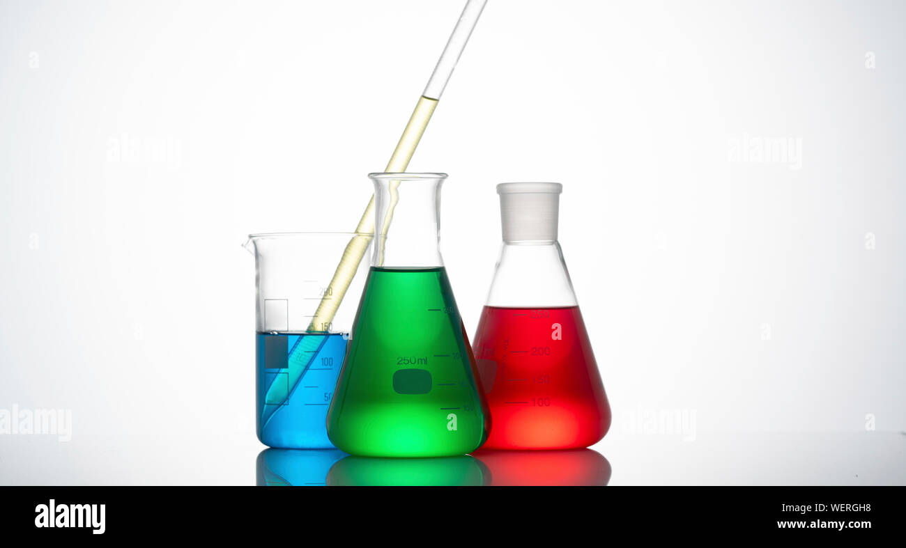 Chemie, Konzeptbild Stockfoto