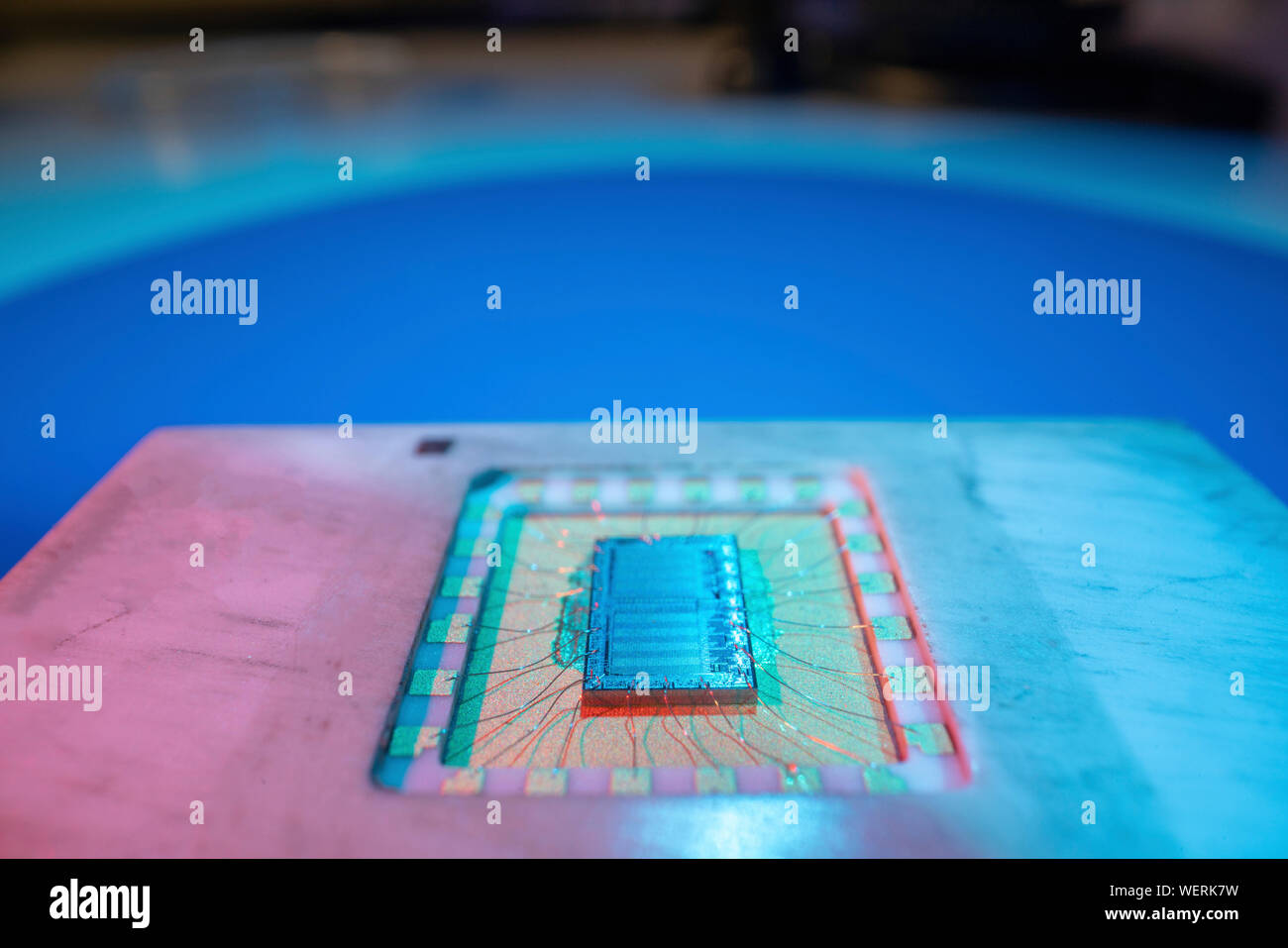 Semiconductor Chip Stockfoto