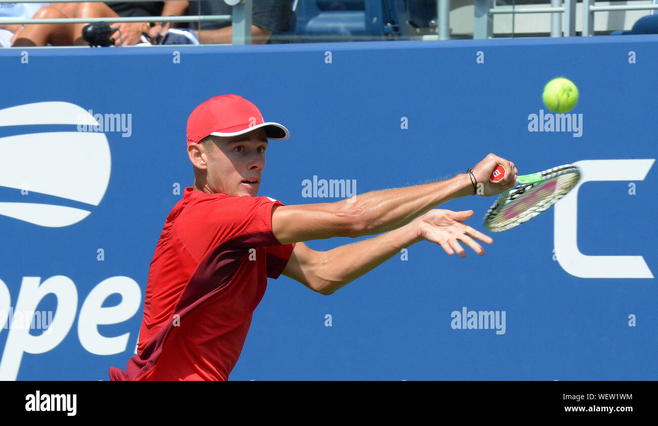 New York Flushing Meadows US Open 2019 30/08/19 Tag 5 Alex De Minaur (AUS) in der dritten Runde Foto Anne Parker International Sport Fotos Ltd/Alamy leben Nachrichten Stockfoto