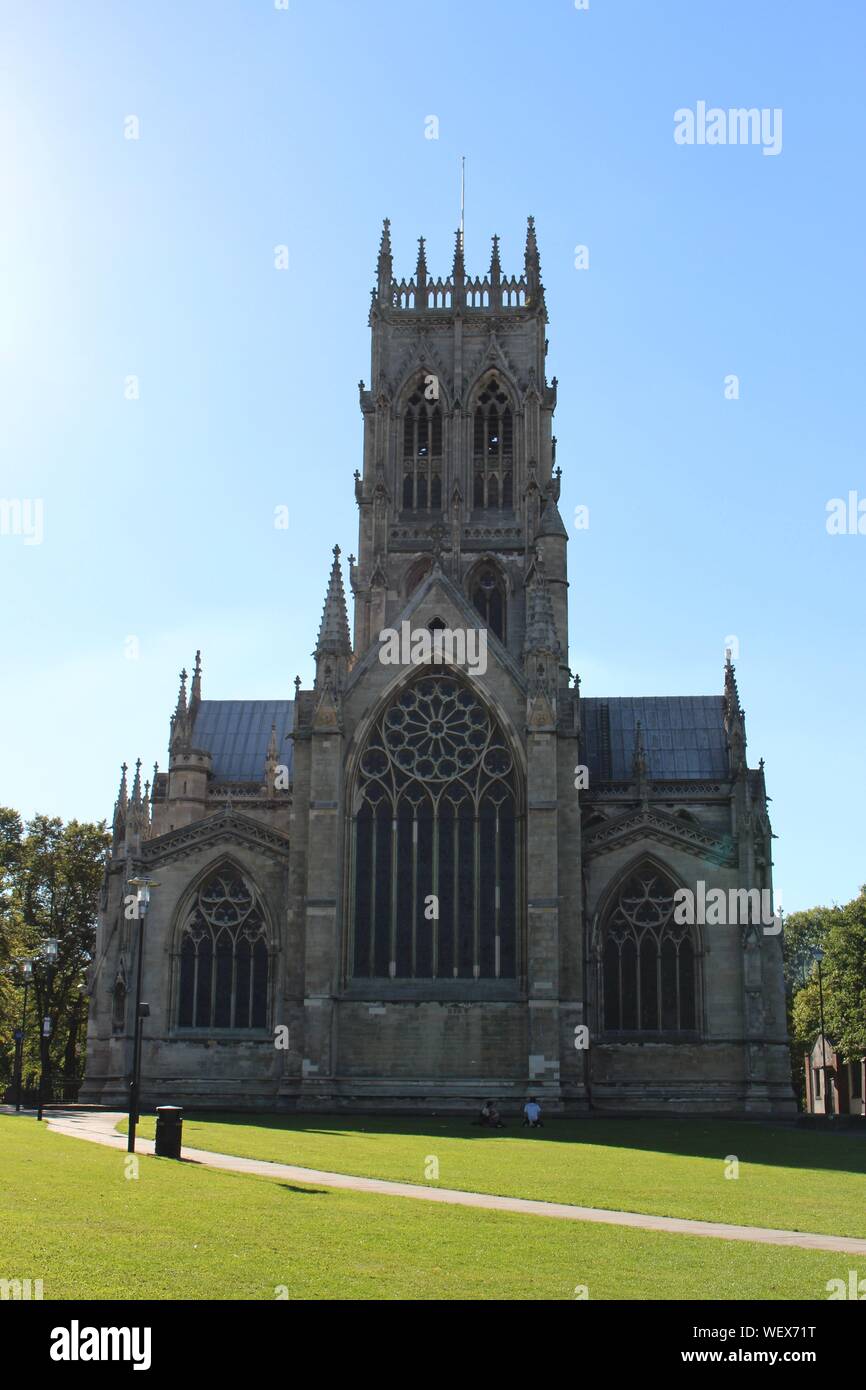 Das Münster Kirche St. Georg in Doncaster, South Yorkshire Stockfoto