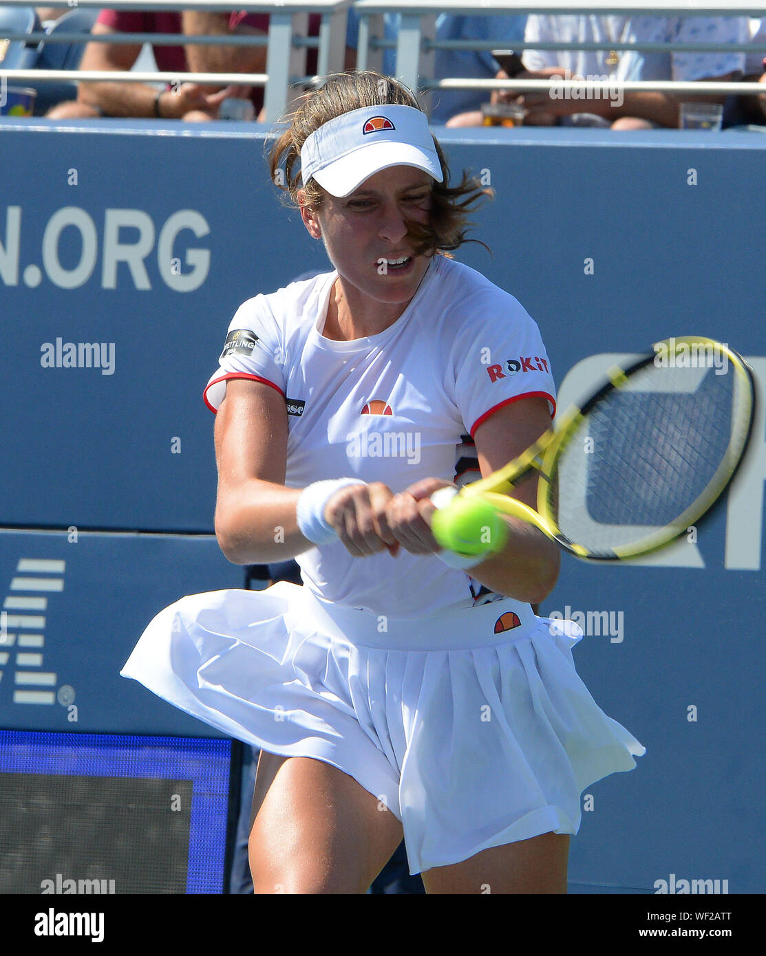 New York Flushing Meadows US Open 2019 30/08/19 Tag 5 Johanna Konta (GBR) In der dritten Runde Foto Anne Parker International Sport Fotos Ltd/Alamy leben Nachrichten Stockfoto