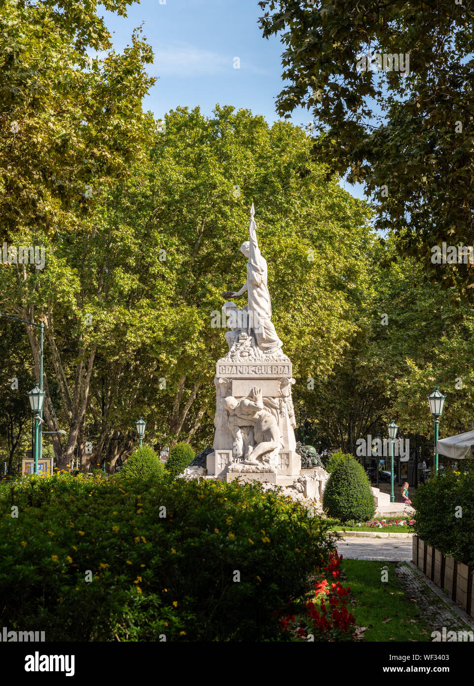 Denkmal für die Toten des Ersten Weltkriegs in Lissabon Stockfoto