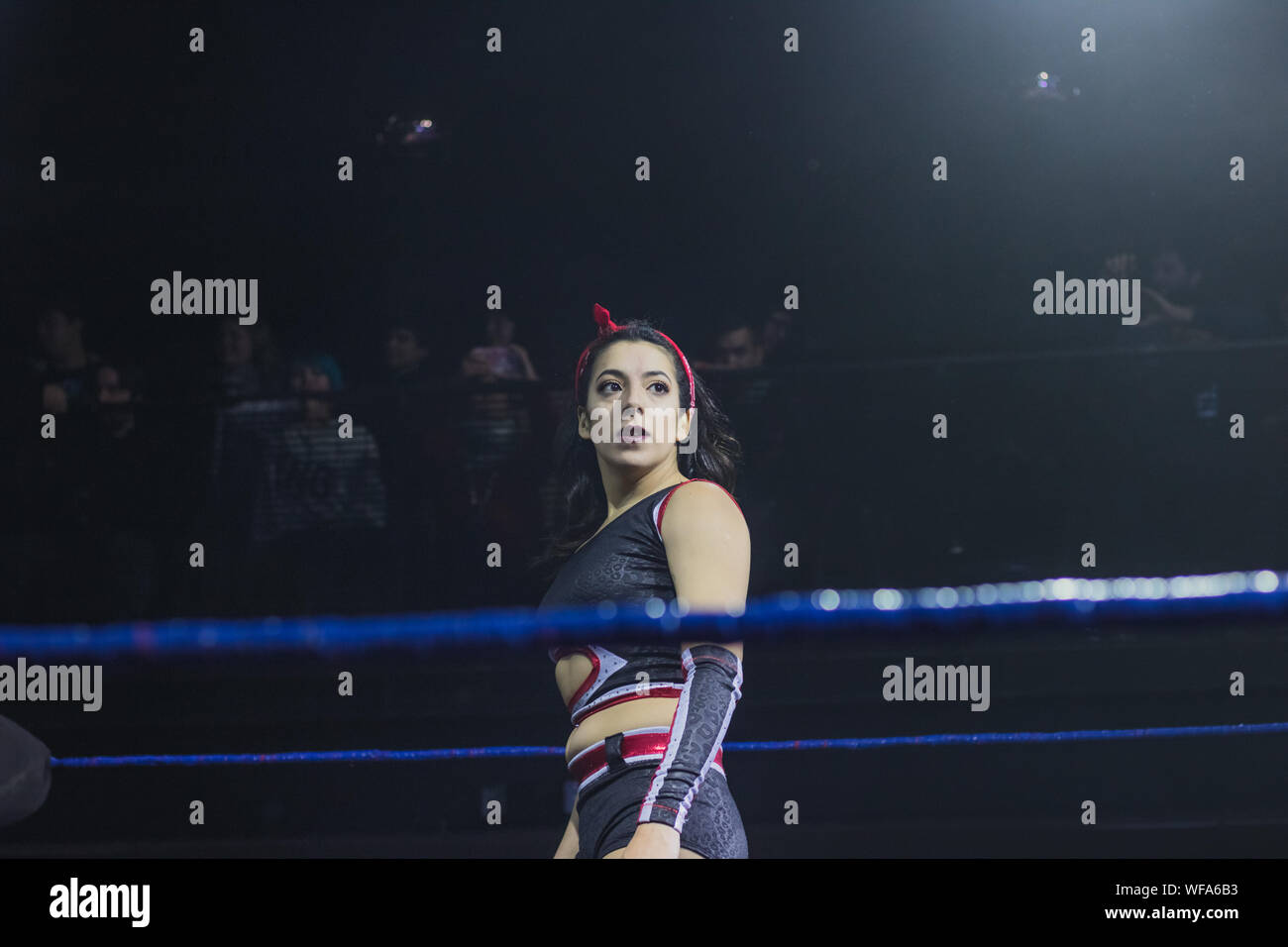 CHILE wrestling CNL Alexandra Luchadora Chilena. Primera Campeona