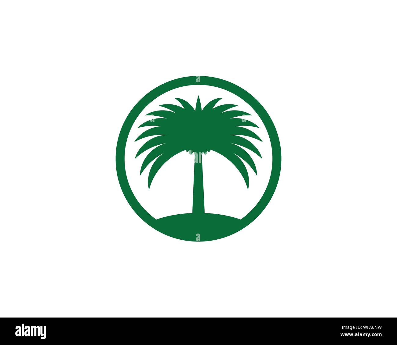 Datum Baum Symbol vektor Illustration logo Vorlage Stock Vektor