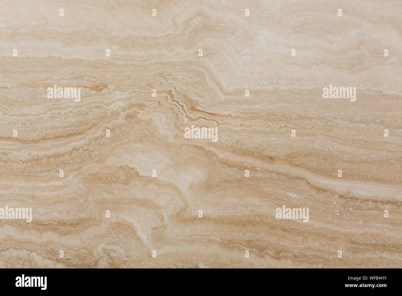 Beige Travertin Textur. Hochwertige Textur in extrem hoher Auflösung. Stockfoto