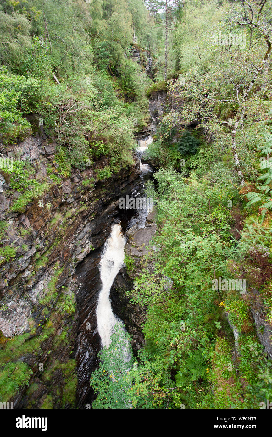 Corrieshalloch Gorge, Scottish Highlands, Schottland Stockfoto
