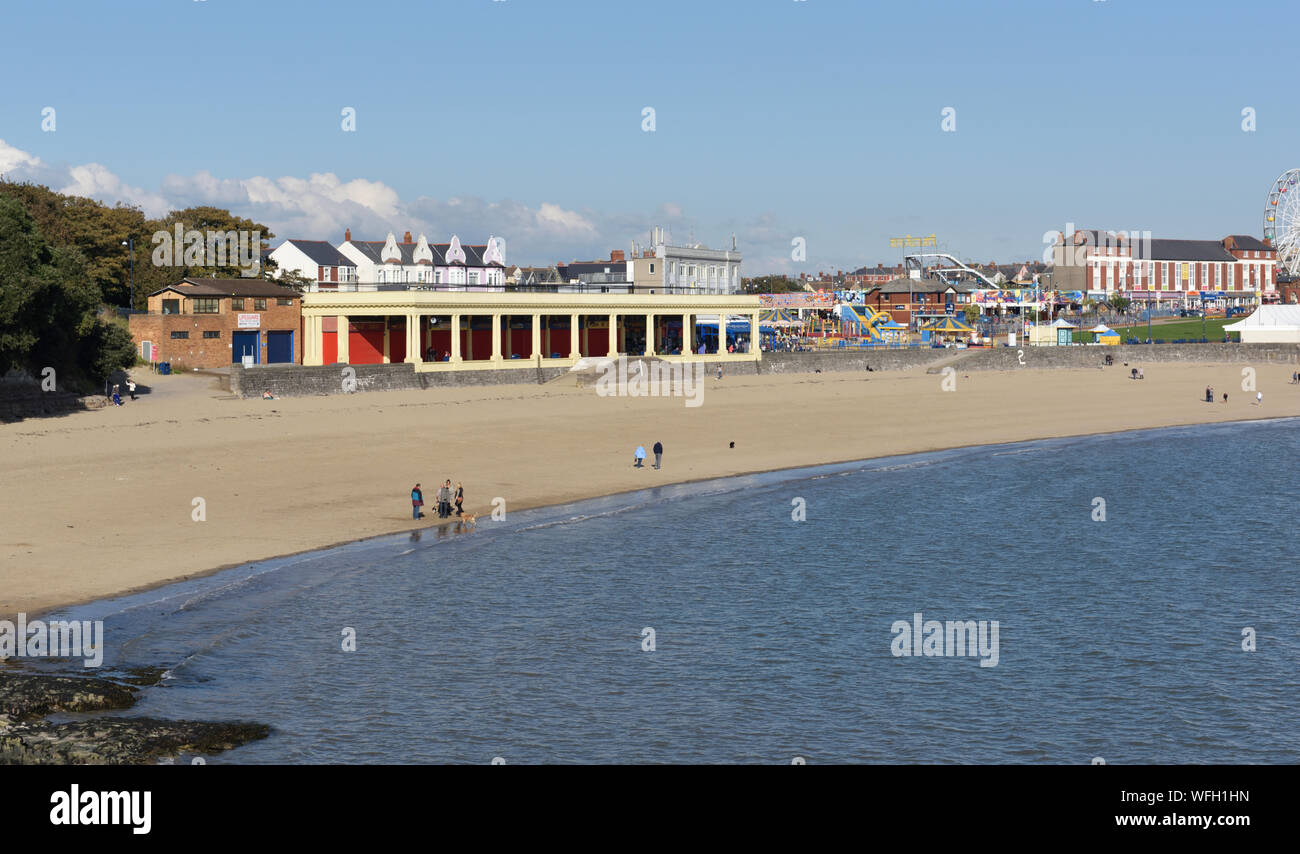 Barry Island, Wales, Großbritannien Stockfoto