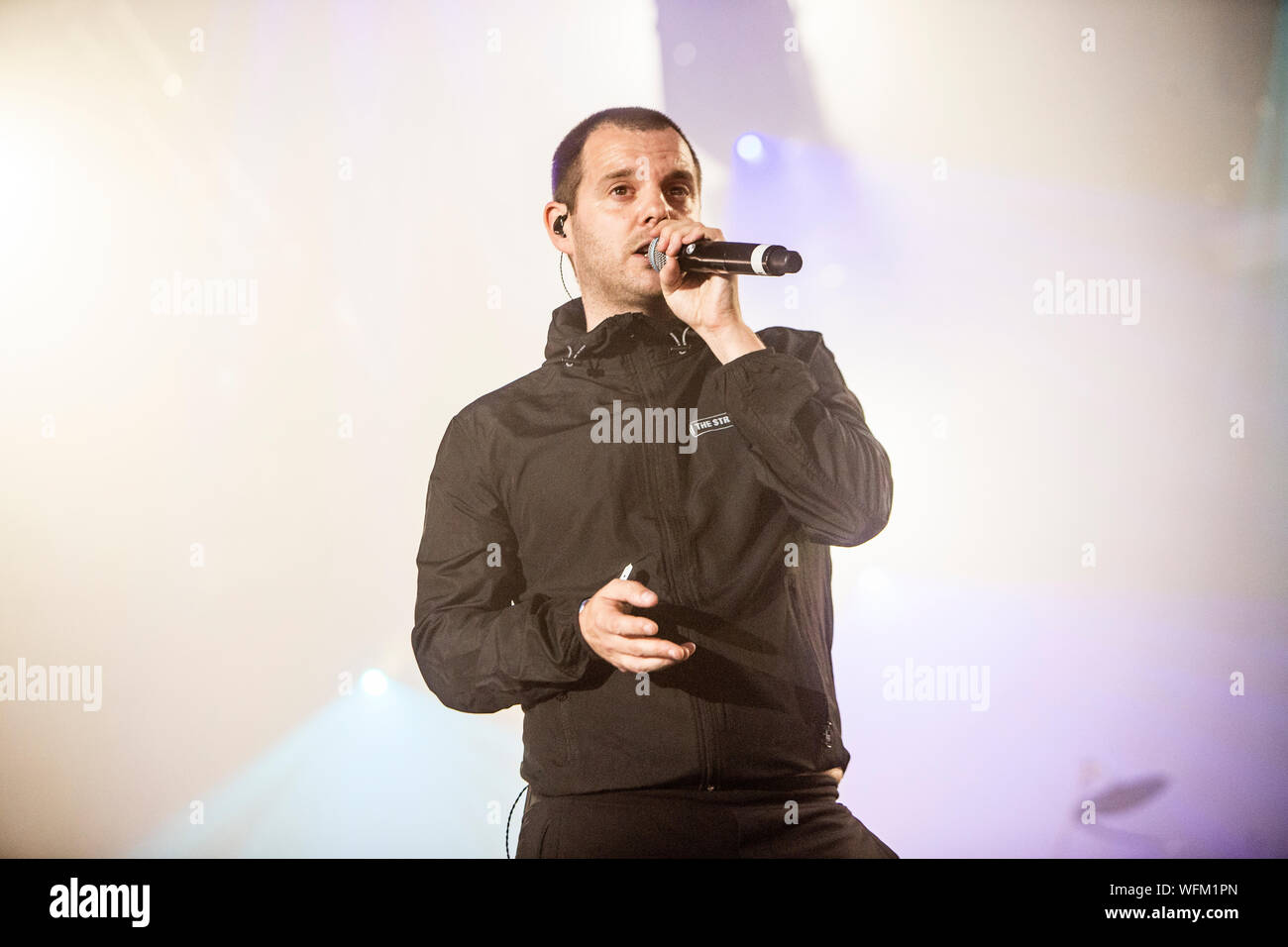 Biddinghuizen, Niederlande, 16. August 2019 Mike Skinner der Straßen führt Live at Lowlands Festival 2019 © Roberto Finizio / alamy Stockfoto