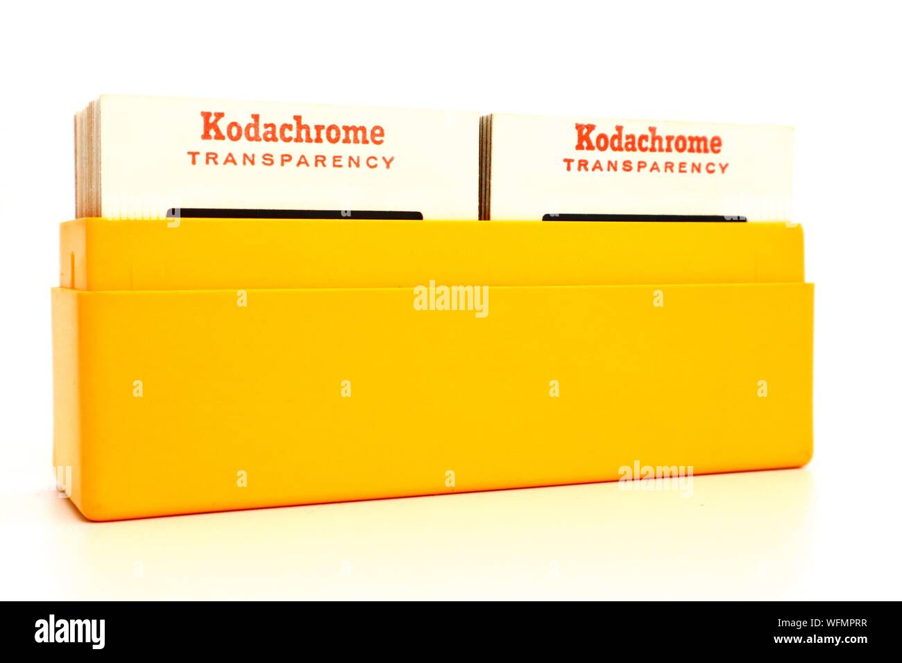 Jahrgang 1970 s KODAK Kodachrome Transparenz Folien Stockfoto