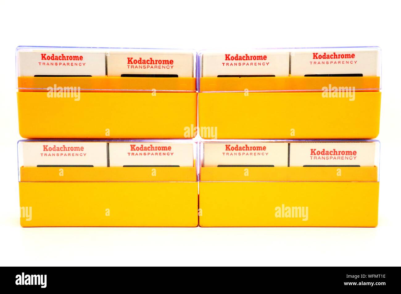 Jahrgang 1970 s KODAK Kodachrome Transparenz Folien Stockfoto