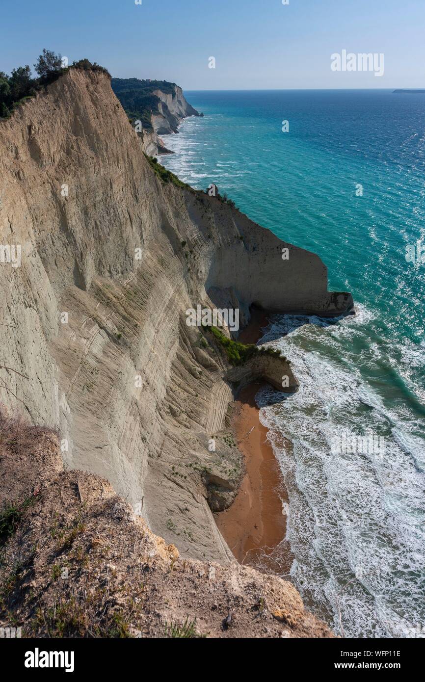 Griechenland, Ionische Inseln, Korfu, Kap Drastis zu Sidari Stockfoto