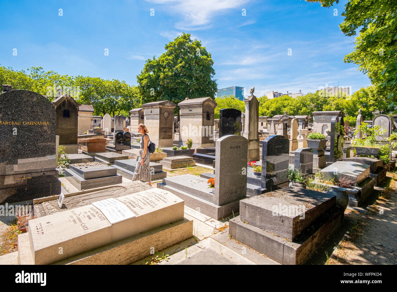 Frankreich, Paris, Friedhof von Montparnasse Stockfoto