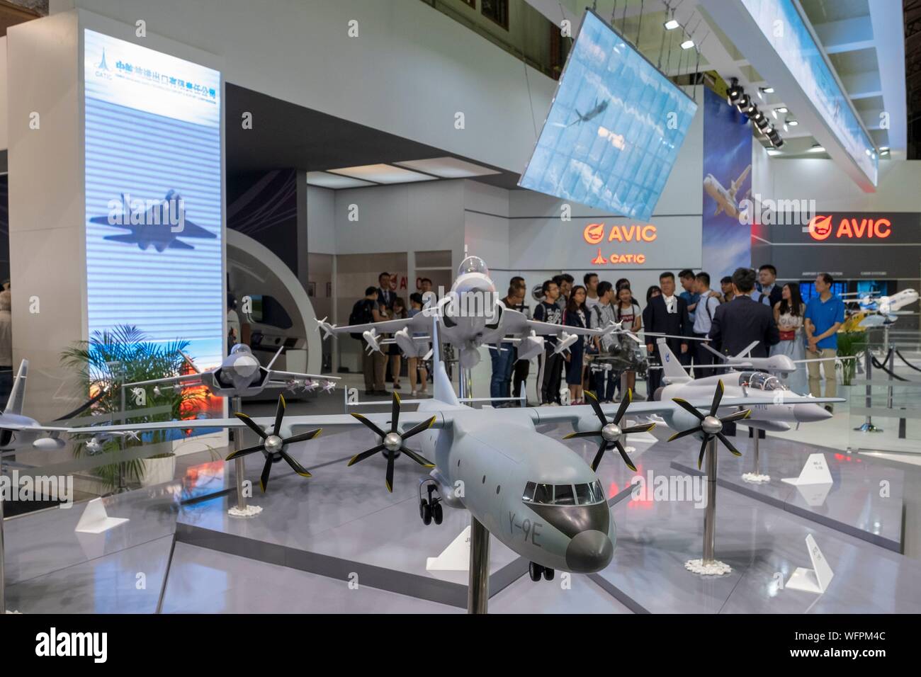 Frankreich, Seine Saint Denis, Le Bourget, Parc des Expositions Paris Le Bourget International Air Show und Raum 2019 Stockfoto